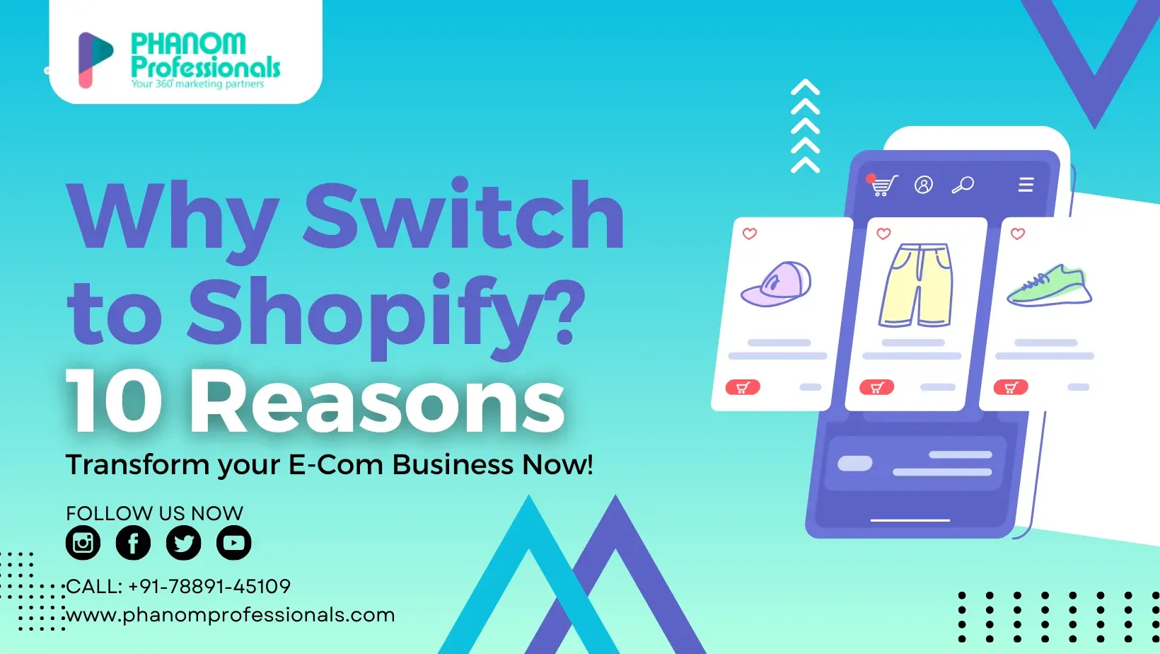 Top 10 Reasons Why Transfor Your Website into an E-commerce Powerhouse with Shopify.