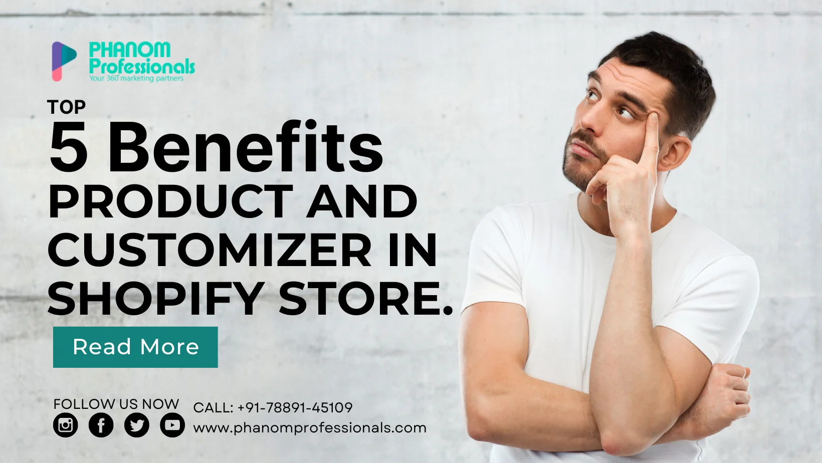 Top 5 Benefits of Product and Customizer in Shopify Store.